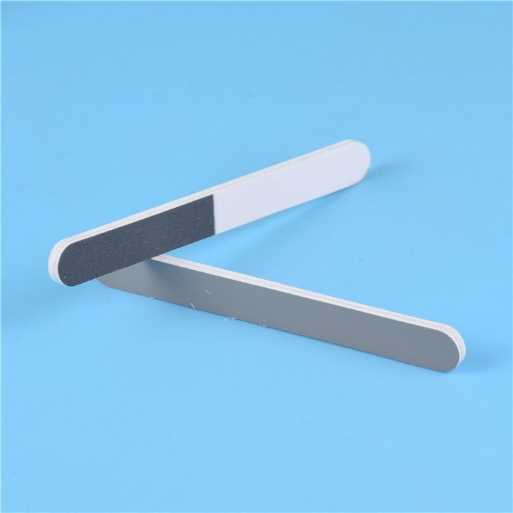 100 PCS Double Sided Polishing Article Bar Nail File Buffers Polisher for Fingernails and Toenails