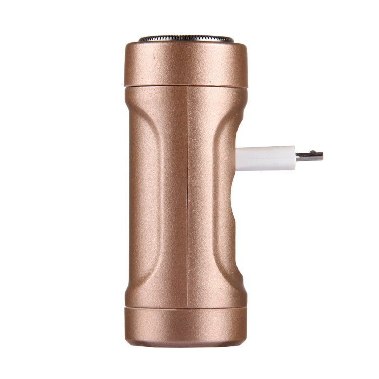 Cell Phone Razor 2 in 1 Mini Micro USB Portable Electric Trimmer Shaver for Android Phones with Flashlight Function