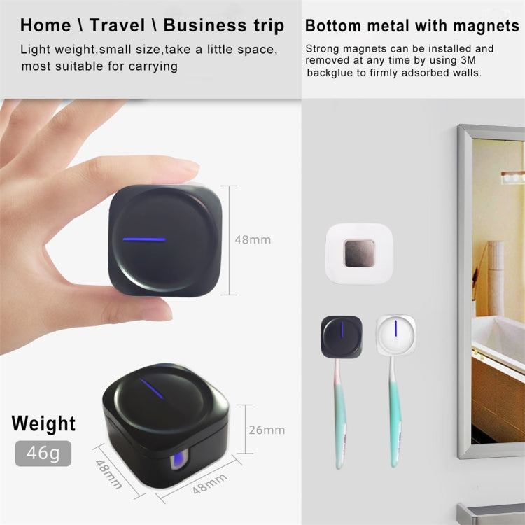 UVC Light Disinfection Toothbrush Sterilizer Clean Brush Box