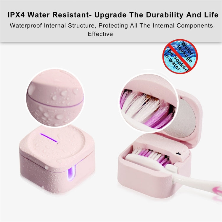 UVC Light Disinfection Toothbrush Sterilizer Clean Brush Box