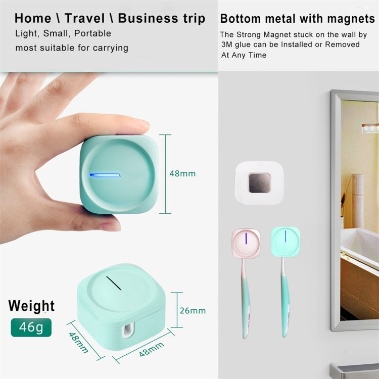 UVC Light Disinfection Toothbrush Sterilizer Clean Brush Box