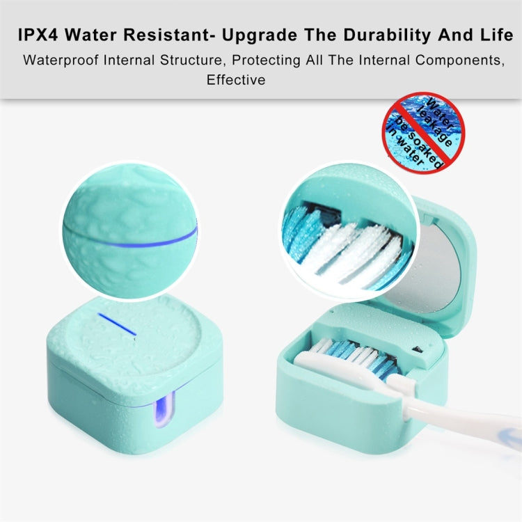 UVC Light Disinfection Toothbrush Sterilizer Clean Brush Box