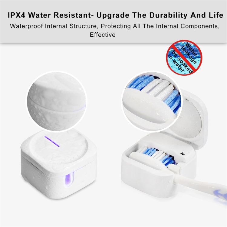 UVC Light Disinfection Toothbrush Sterilizer Clean Brush Box