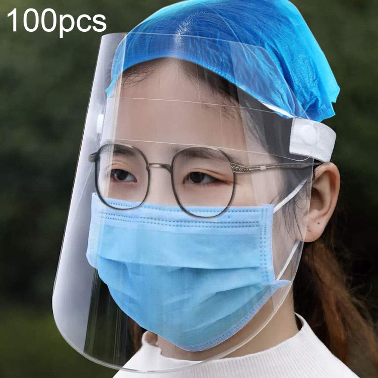 Anti-Saliva Splash Anti-Spitting Anti-Fog Anti-Oil Transparent Mask Face Shield