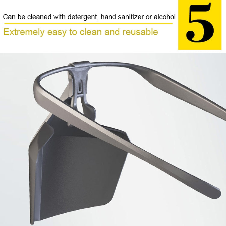 Face-Shielding Protective Face Mask Anti-Fog Anti-Splash Anti-virus Dustproof Isolating Face Shield