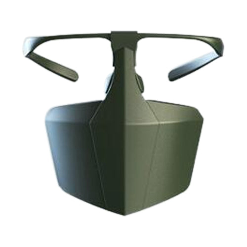 50 PCS Face-Shielding Protective Face Mask Anti-Fog Anti-Splash Anti-virus Dustproof Isolating Face Shield