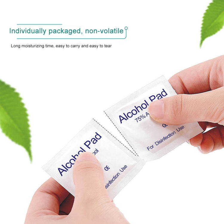 1000 PCS Disposable Alcohol Disinfection Cotton Wipes