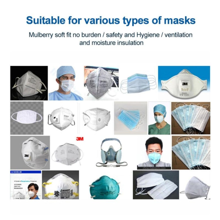 2 PCS Reusable Filter Dust Face Mask Replacement Inner Pad Holder