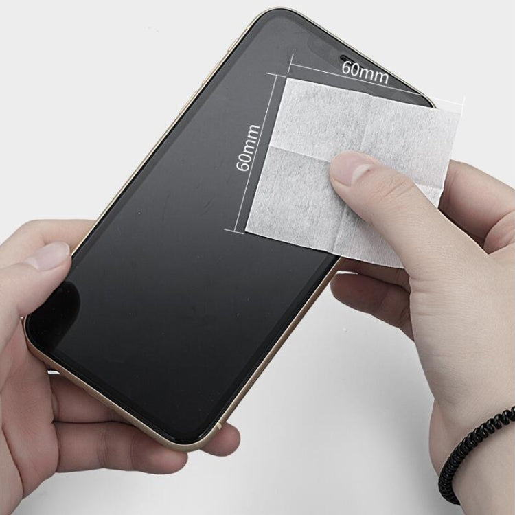 50 PCS 6x6cm Disposable Alcohol Disinfection Cotton Wipes