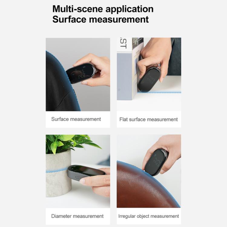 Original Xiaomi Youpin DUKA ATuMan Q2 Electronic Ruler Portable Digital Wheel Tape Measure Tool  - Black