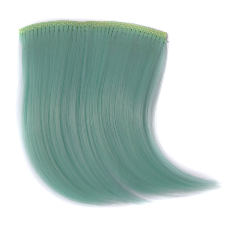 5 PCS Color Gradient Invisible Seamless Hair Extension Wig Piece Straight Hair Piece Color Bangs Hair Piece