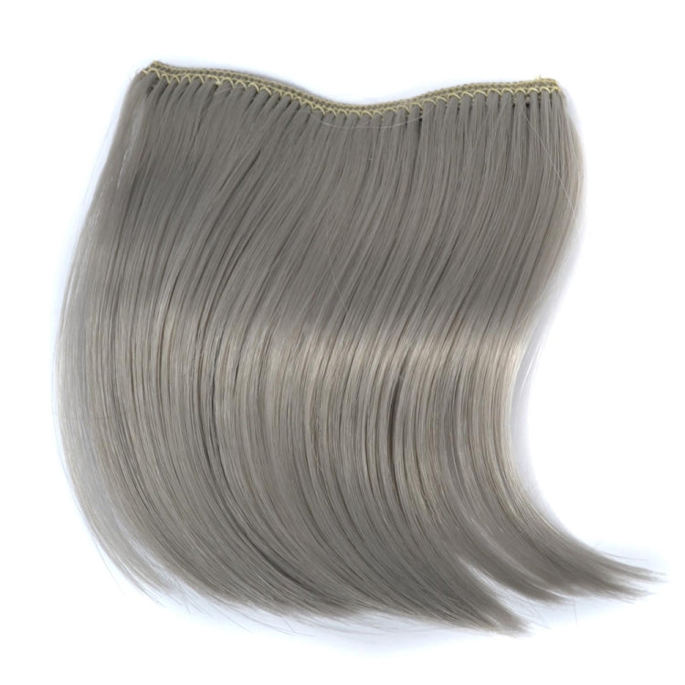 5 PCS Color Gradient Invisible Seamless Hair Extension Wig Piece Straight Hair Piece Color Bangs Hair Piece