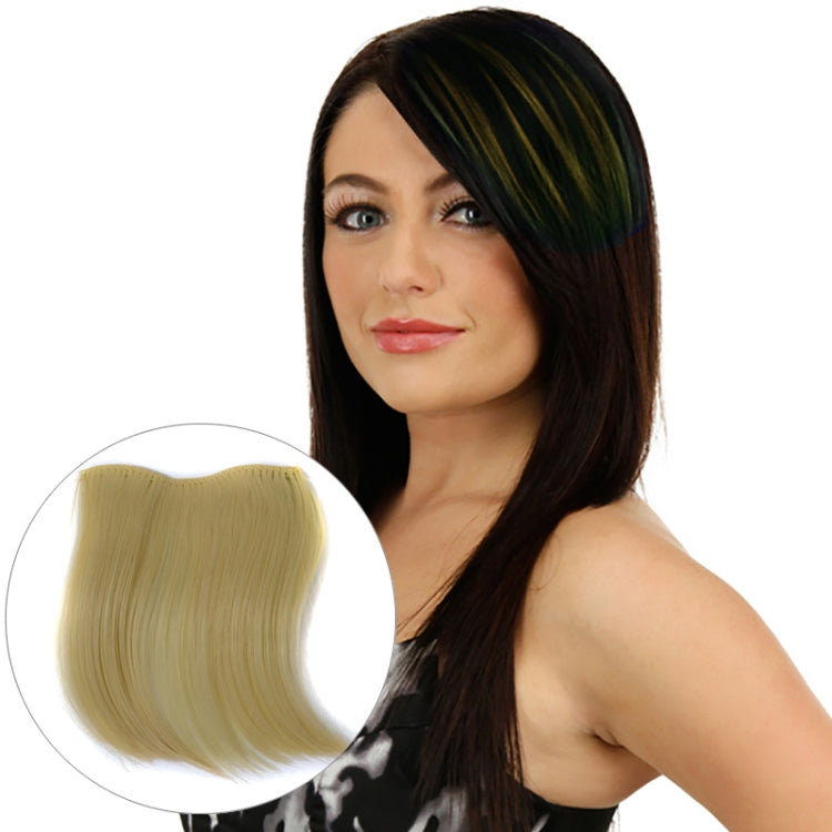 5 PCS Color Gradient Invisible Seamless Hair Extension Wig Piece Straight Hair Piece Color Bangs Hair Piece