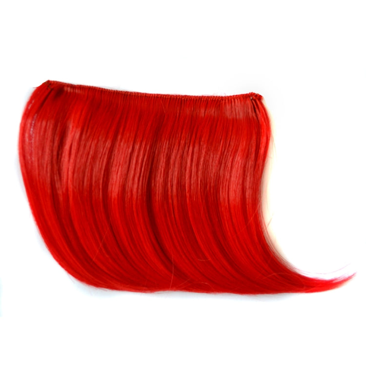 5 PCS Color Gradient Invisible Seamless Hair Extension Wig Piece Straight Hair Piece Color Bangs Hair Piece