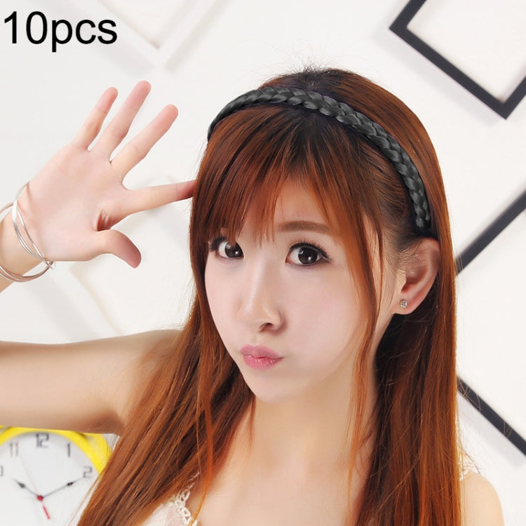 10 PCS Wig Twist Braid Jewelry Headband Hair Buckle