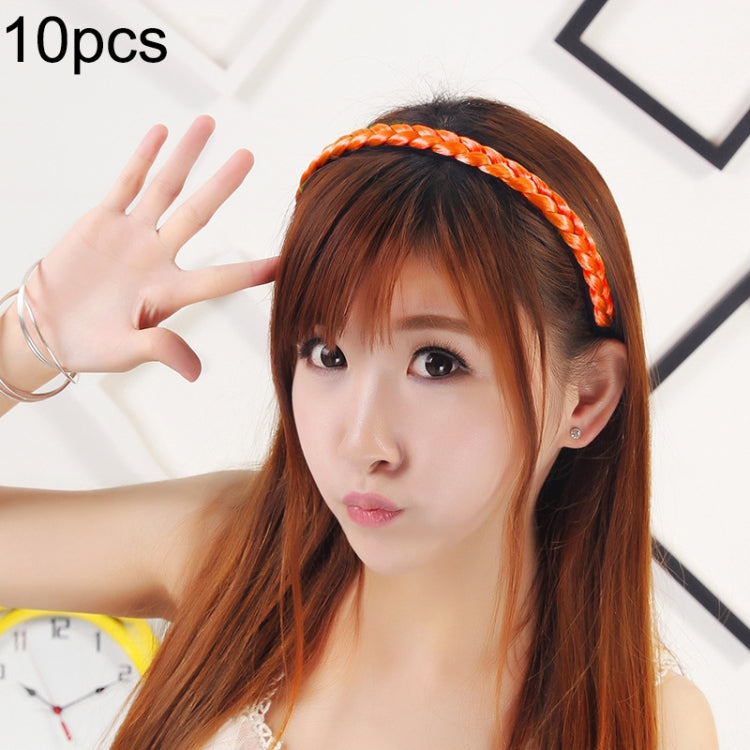 10 PCS Wig Twist Braid Jewelry Headband Hair Buckle