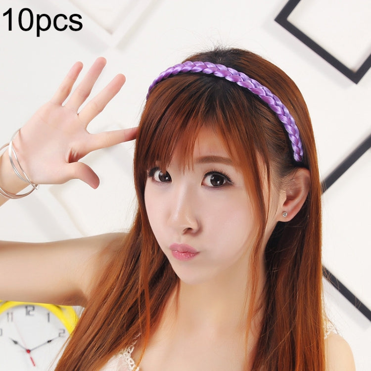 10 PCS Wig Twist Braid Jewelry Headband Hair Buckle