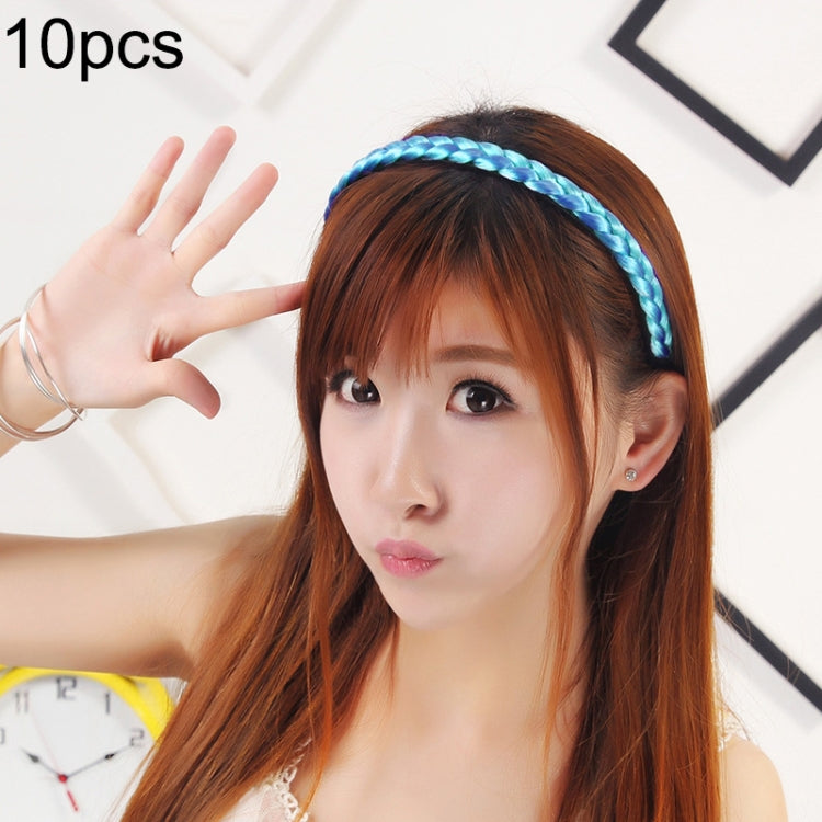 10 PCS Wig Twist Braid Jewelry Headband Hair Buckle