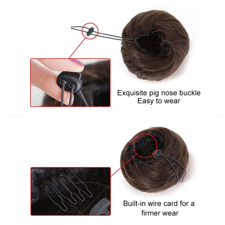 Wig Bun Flower Shape Hair Package Hair Disk