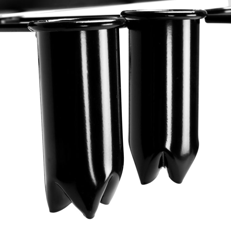 [US Warehouse] Hairdressing Beauty Tool Cart Aluminum Tray(Black)