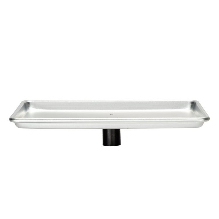 [US Warehouse] Hairdressing Beauty Tool Cart Aluminum Tray(Silver)