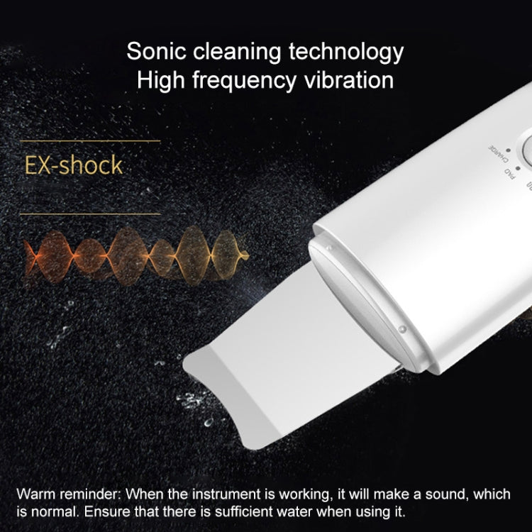 Ultrasonic Deep Face Cleaning Machine Skin Scrubber Remove Dirt Blackhead Facial Beauty Instrument