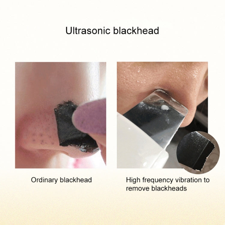 Ultrasonic Deep Face Cleaning Machine Skin Scrubber Remove Dirt Blackhead Facial Beauty Instrument