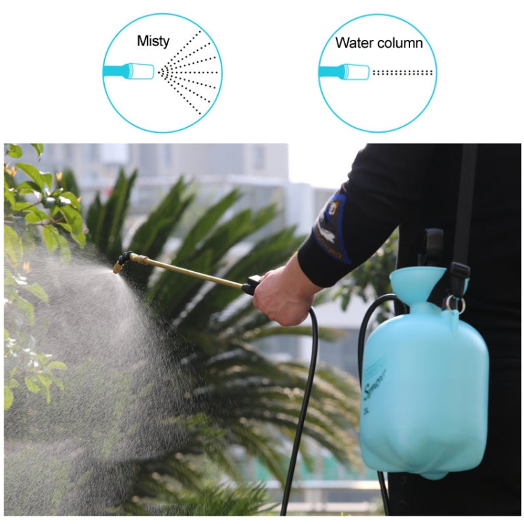 2 PCS Agricultural 3L Spray Pot Manual  Pressure Sprayer Disinfection and Anti-epidemic Tool Sterilization Spray Bottle