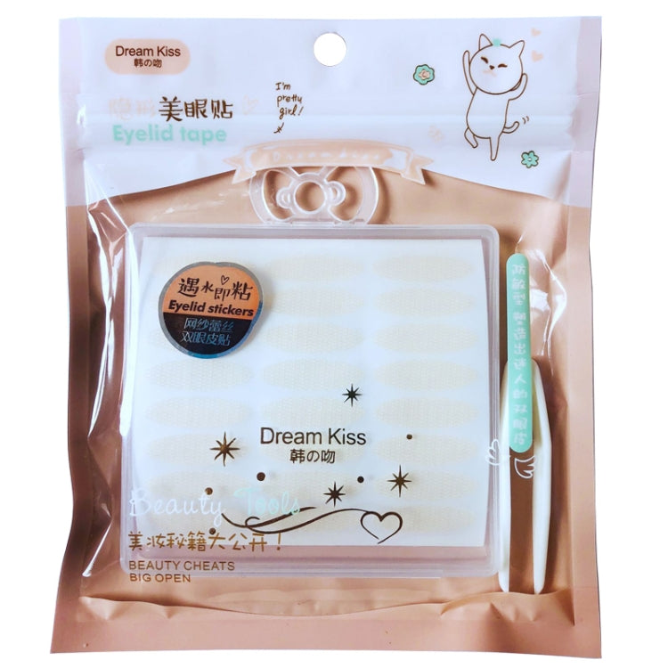 Lace Invisible Double Eyelid Tapes Breathable Eyelid Stickers 5-Sheets / Box