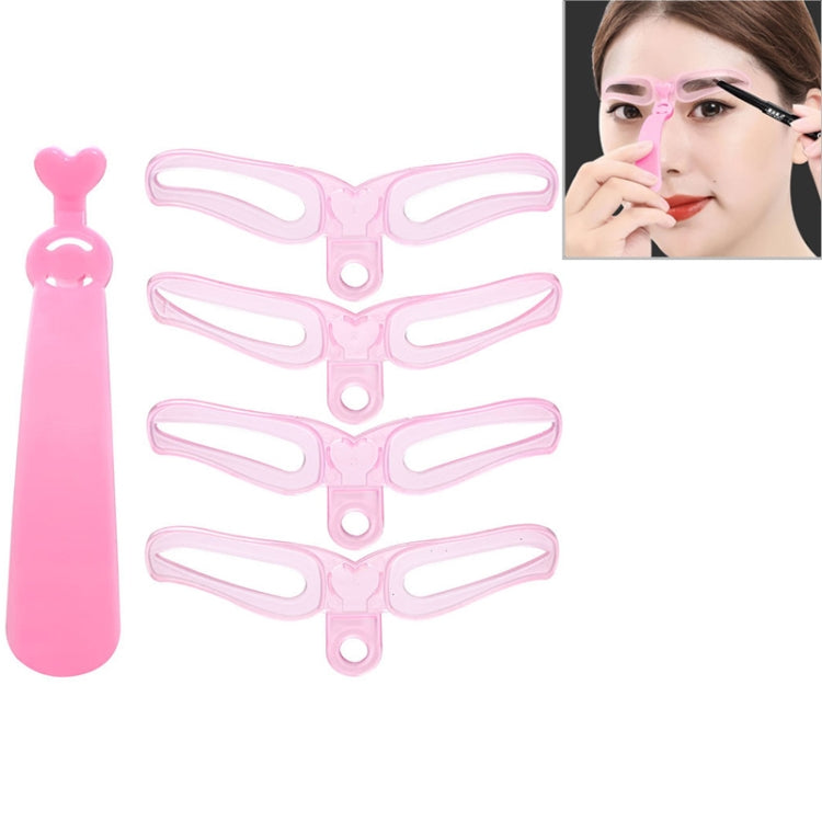 Women Eyebrow Stencil Shape Template Makeup Tool Model