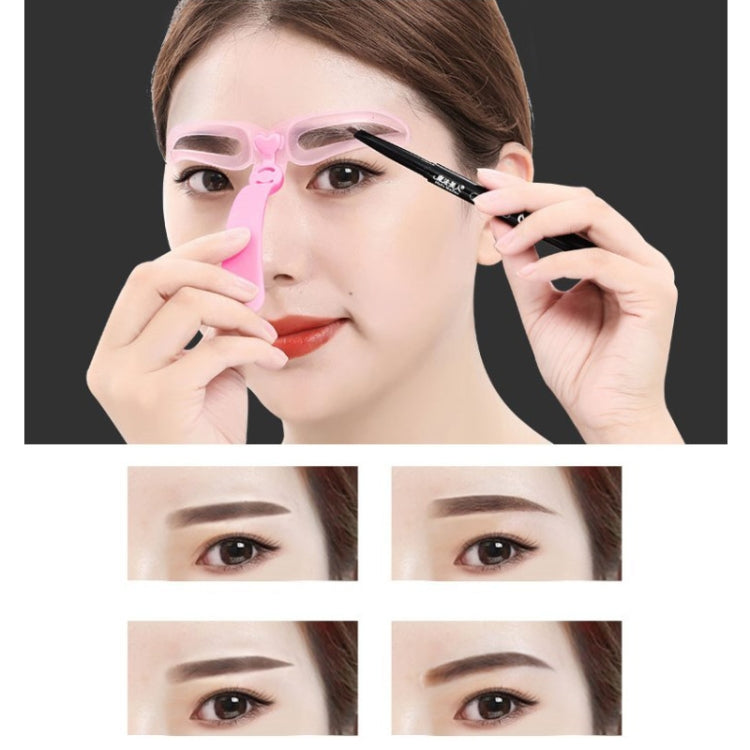 Women Eyebrow Stencil Shape Template Makeup Tool Model