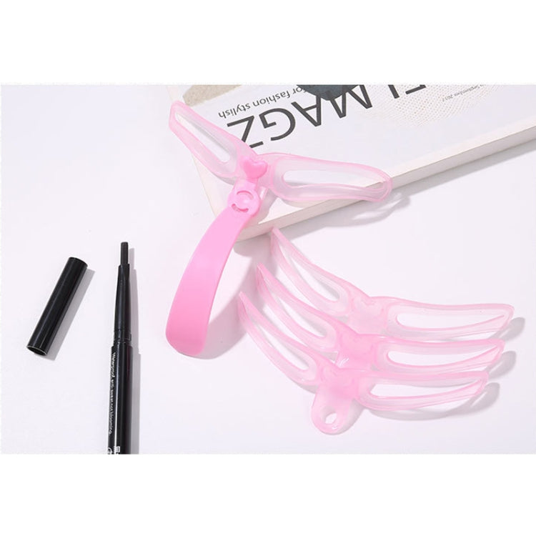 Women Eyebrow Stencil Shape Template Makeup Tool Model