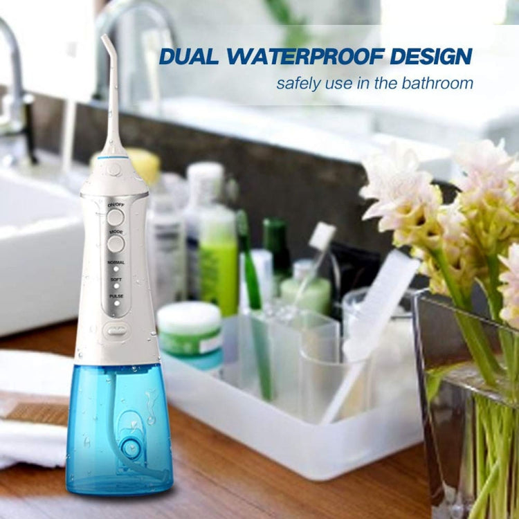 WF-102 Portable 1400mAh USB-Rechargeable Water Flosser IPX7 Waterproof Oral Irrigator