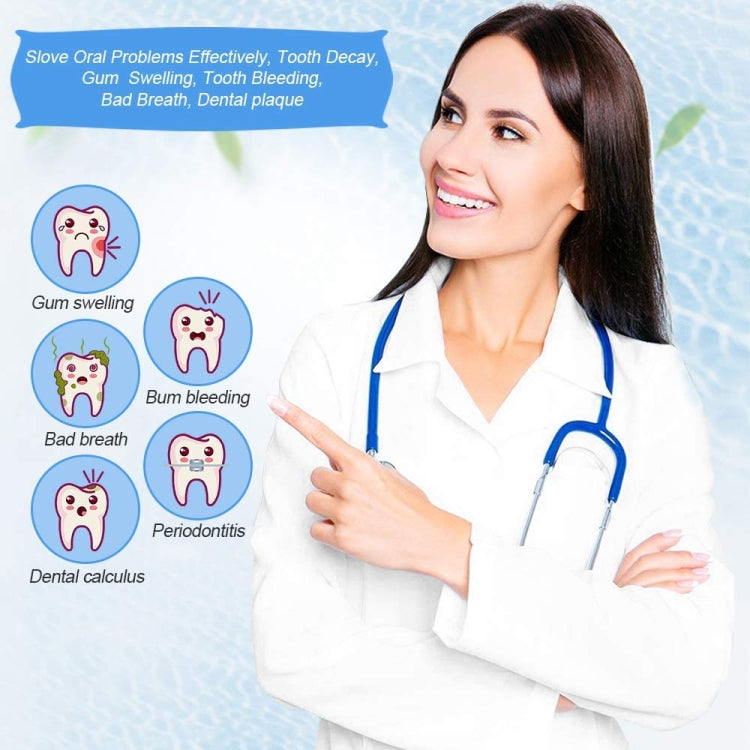 WF-102 Portable 1400mAh USB-Rechargeable Water Flosser IPX7 Waterproof Oral Irrigator