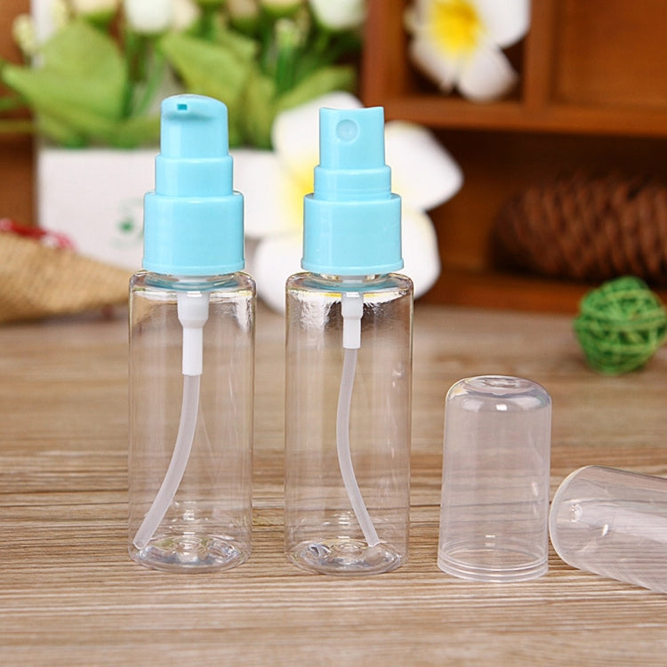 30ml Cosmetics Pump Bottle + 30ml Spray Bottle Kit(Blue)
