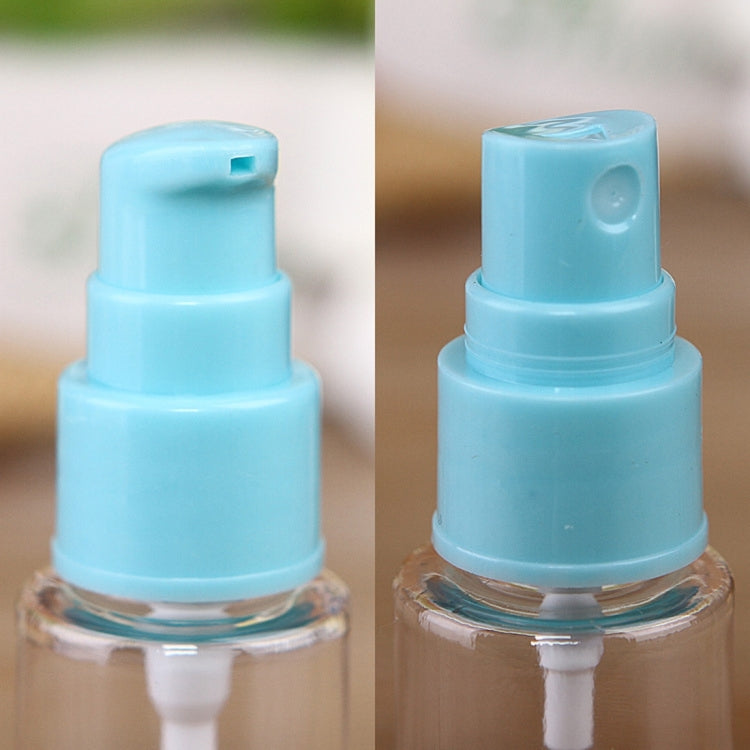 30ml Cosmetics Pump Bottle + 30ml Spray Bottle Kit(Blue)