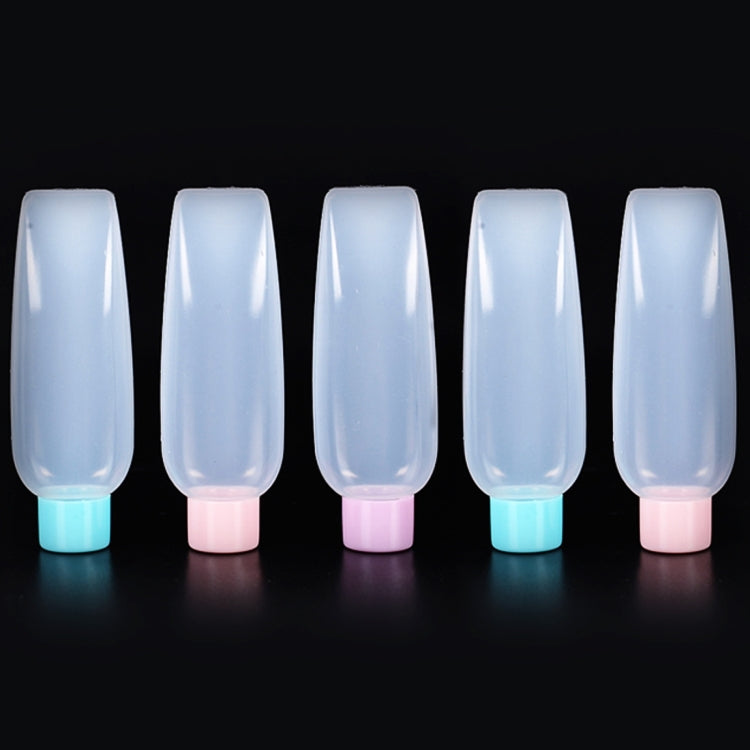 5 PCS 30ml Upside Down Squeeze Bottles, Random Color Cap Delivery