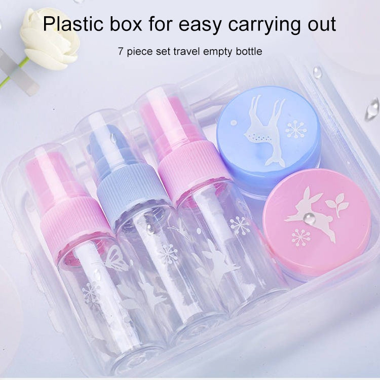 8028 Travel Subpackage Cosmetics Bottles Kit