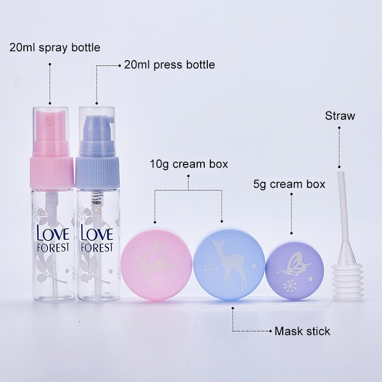 8029 Travel Subpackage Cosmetics Bottles Kit