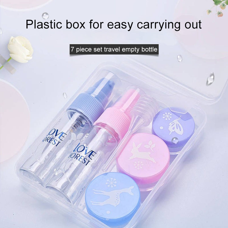 8029 Travel Subpackage Cosmetics Bottles Kit