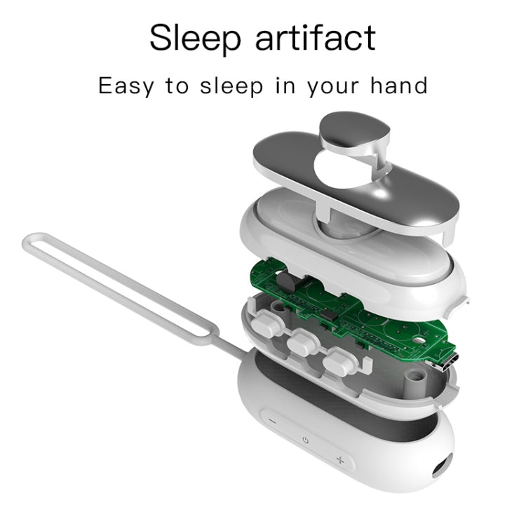 HE-M001 Hand Held USB Rechargeable Sleep Aid Instrument Head Massage Sleep Instrument