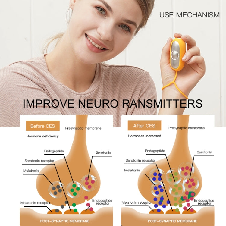 HE-M001 Hand Held USB Rechargeable Sleep Aid Instrument Head Massage Sleep Instrument