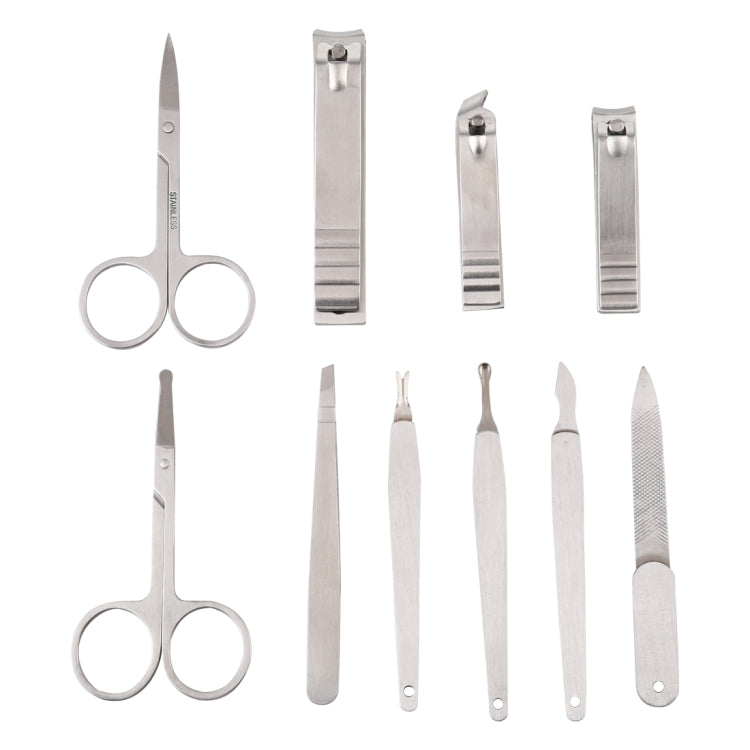 10 In 1 Classic Fashion Nail Care Clipper Pedicure Manicure Kits