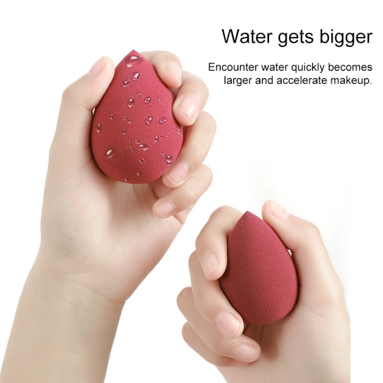 Gourd Water-drop Sponge Makeup Egg Soft Cosmetic Puffs Set (Hard Box)