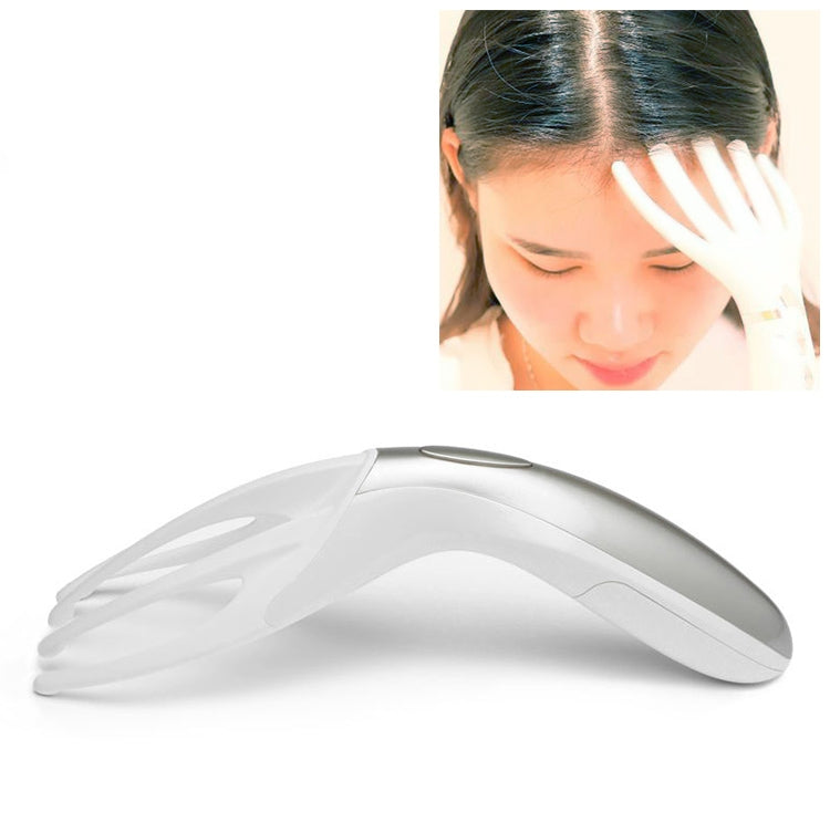 Mini Portable Multifunctional Head Massager Massage Comb, Battery Powered