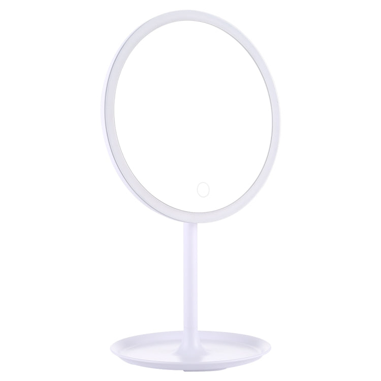 ZC-001 3 Color Modes Dimmable Natural Light Makeup Mirror (White)