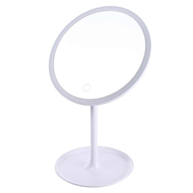 ZC-001 3 Color Modes Dimmable Natural Light Makeup Mirror (White)