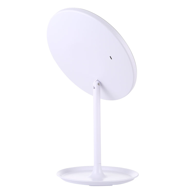 ZC-001 3 Color Modes Dimmable Natural Light Makeup Mirror (White)