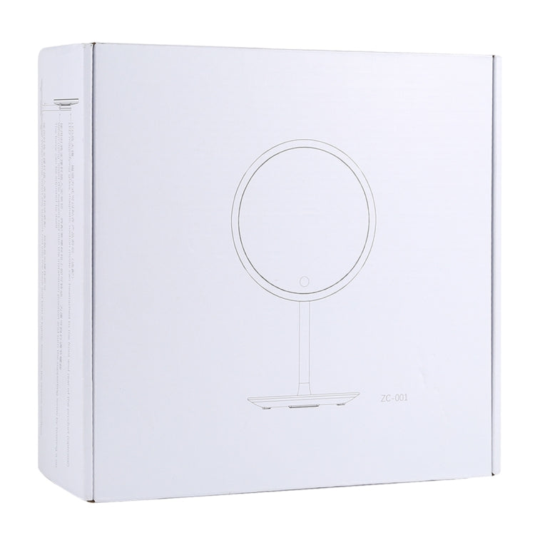 ZC-001 3 Color Modes Dimmable Natural Light Makeup Mirror (White)