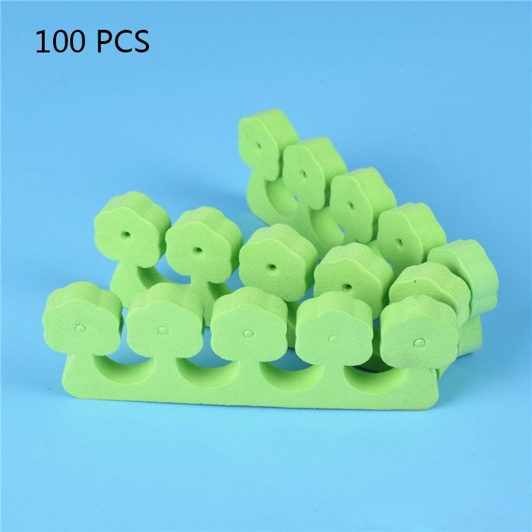 100 PCS Sponge Nail Separator for Fingernails and Toenails